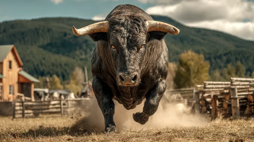 Hình bò tót tự nhiên gây ấn tượng mạnh