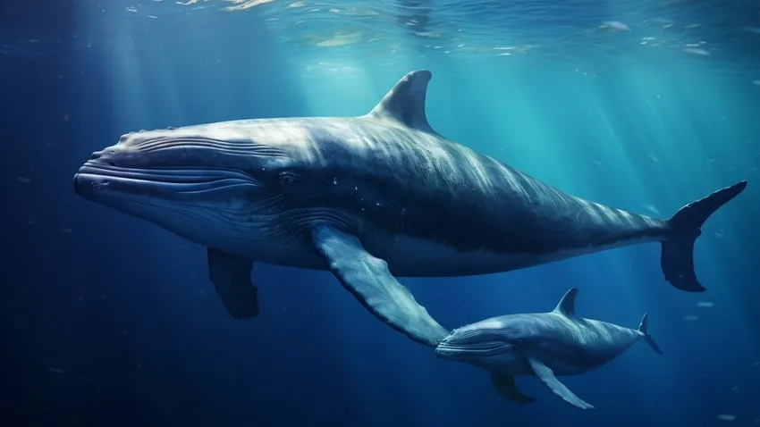 Tư liệu khoa học cá voi xanh trực quan