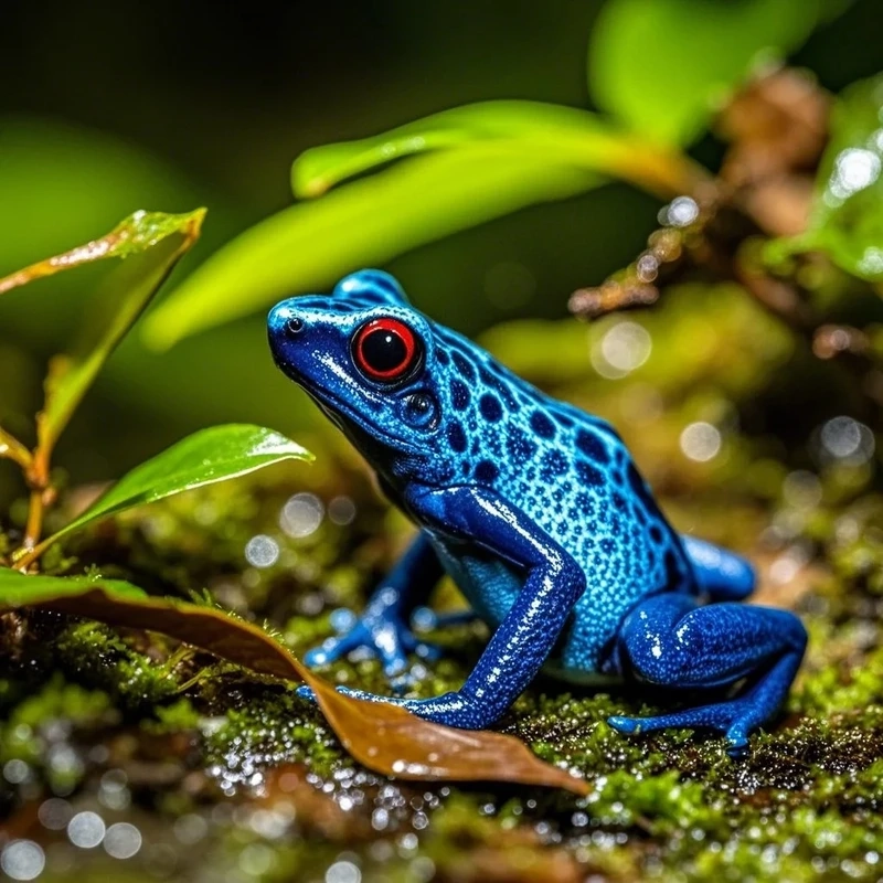 Ngắm ếch phi tiêu độc môi trường sống đa dạng và sinh động