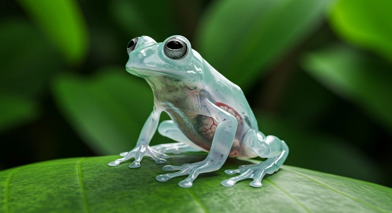 Khám phá vẻ đẹp sinh động của ếch thủy tinh đẹp