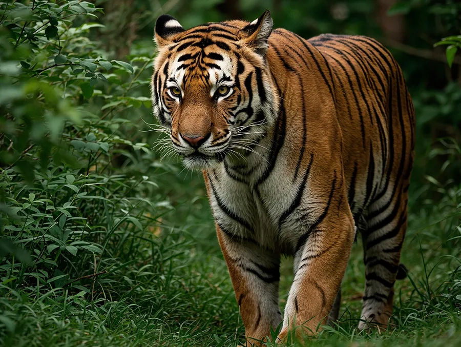 Khám phá hình ảnh hổ Bengal hoang dã rực rỡ