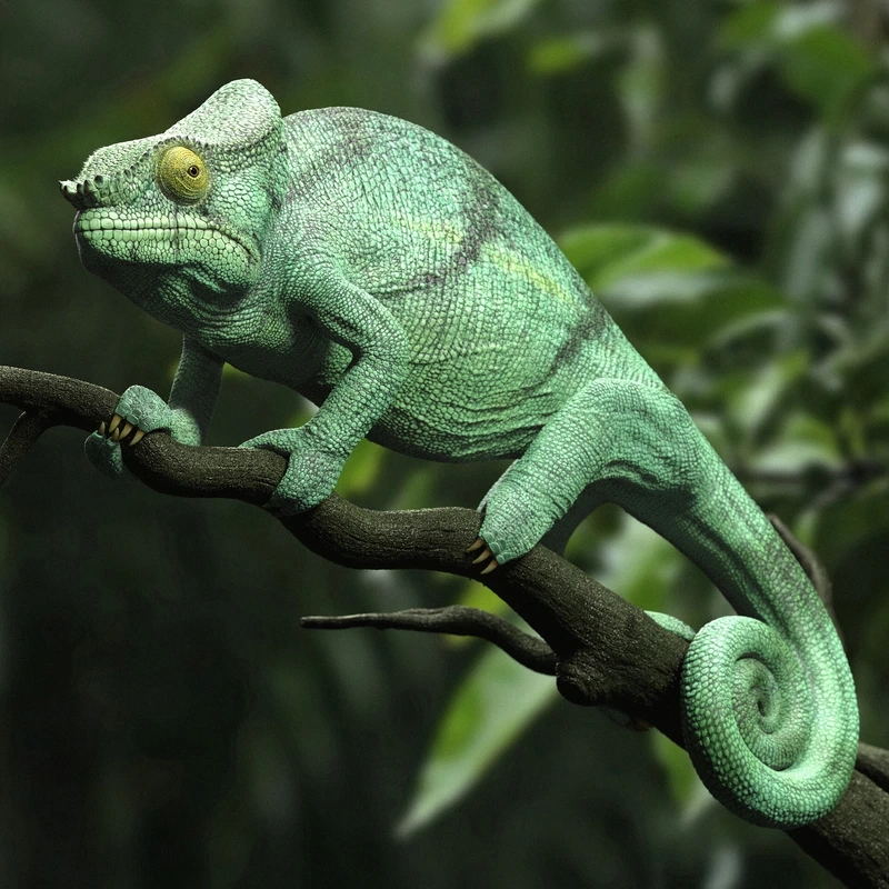 Khả năng leo trèo của tắc kè bông leo tường linh hoạt