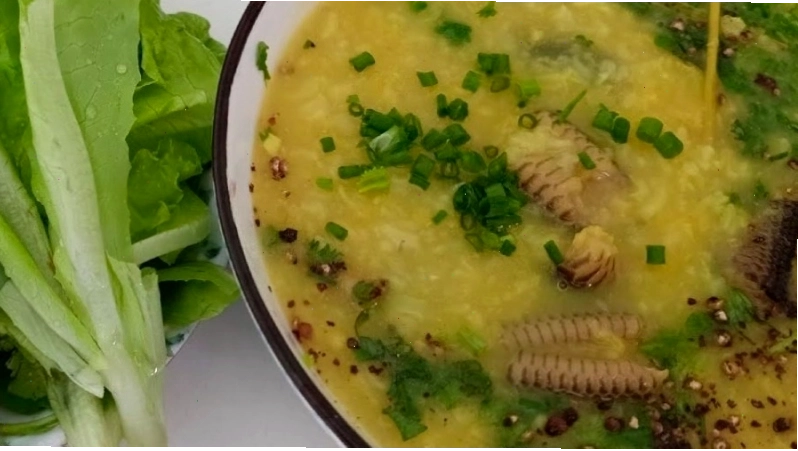 Cháo con đẻn Cà Mau thơm ngon bổ dưỡng