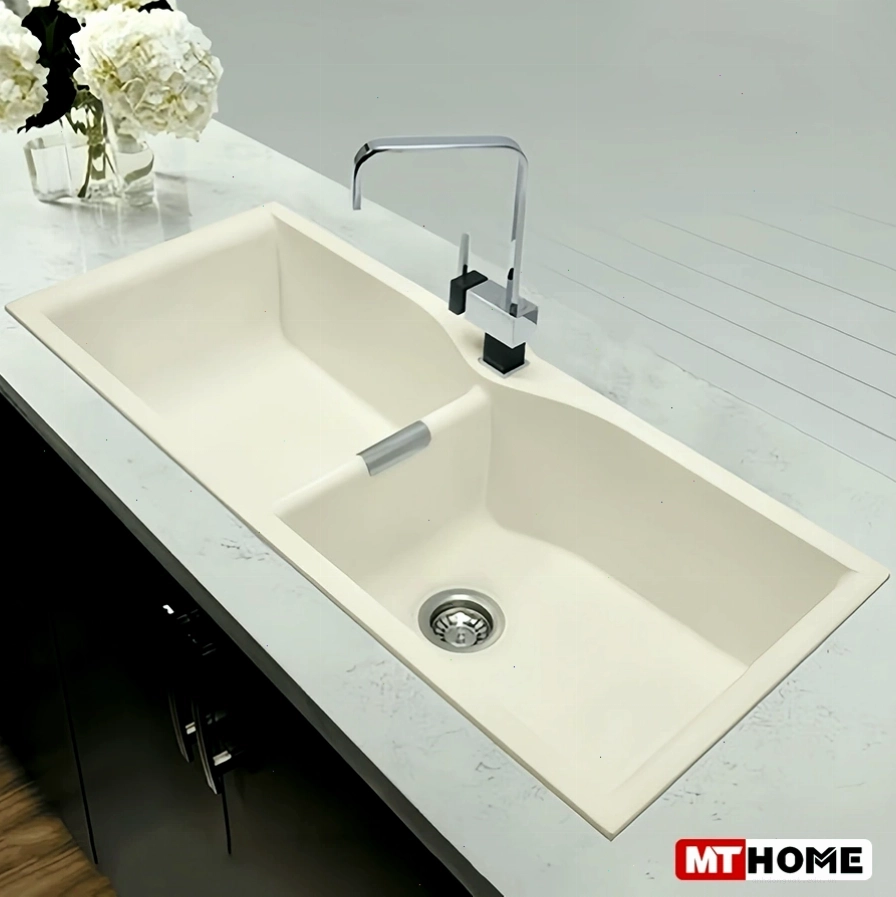 Chậu rửa bằng đá tự nhiên mang yếu tố Thủy và Mộc