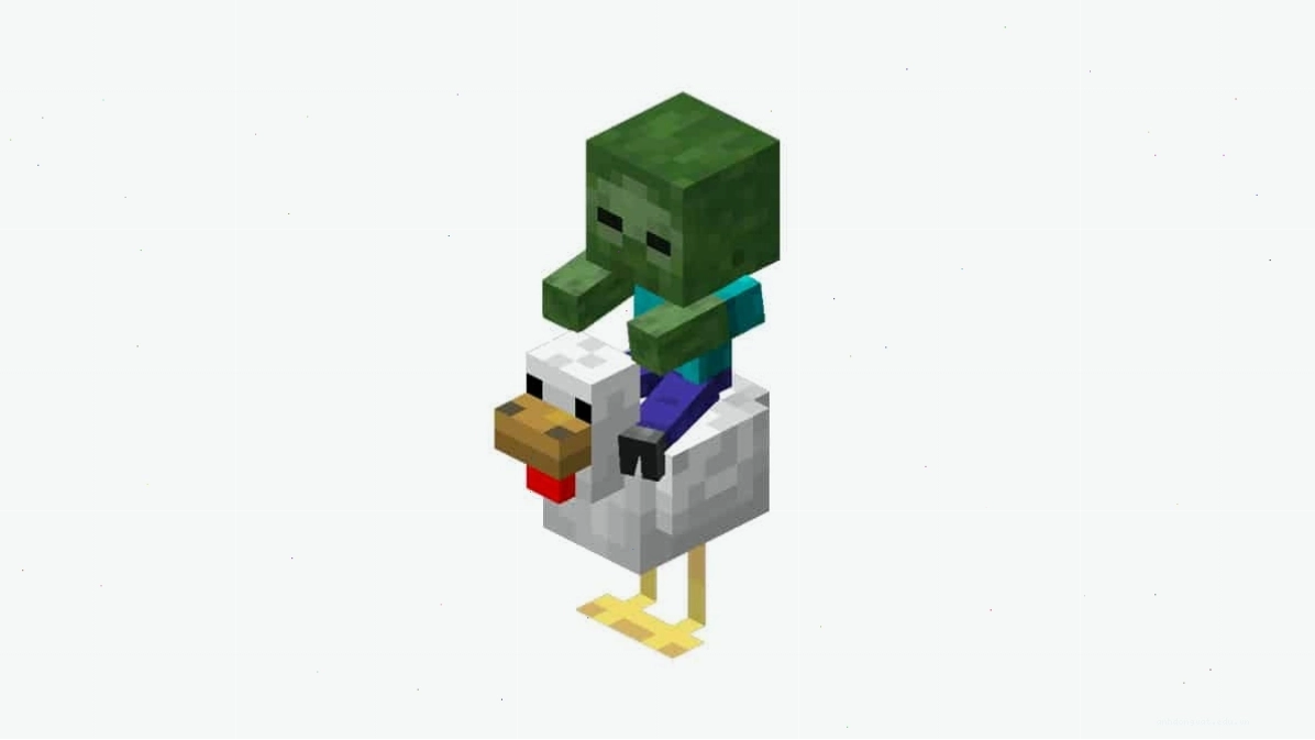 Chicken jockey trong Minecraft