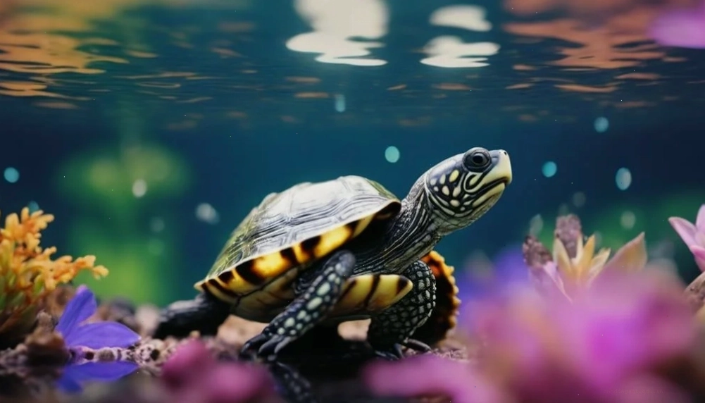 Chú Rùa Musk Turtle nhỏ bé
