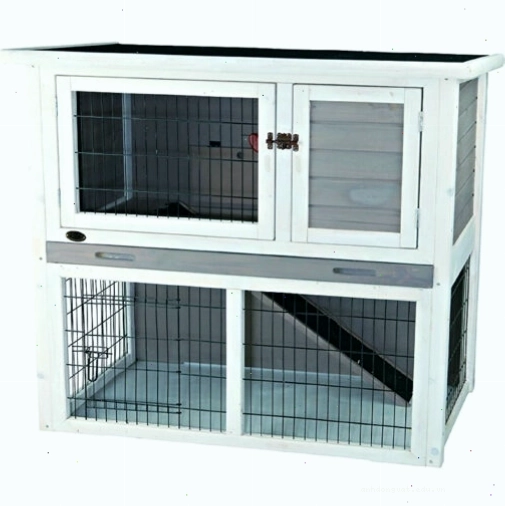 Chuồng gỗ cho thỏ Trixie Natura Rabbit Hutch With Sloped Roof