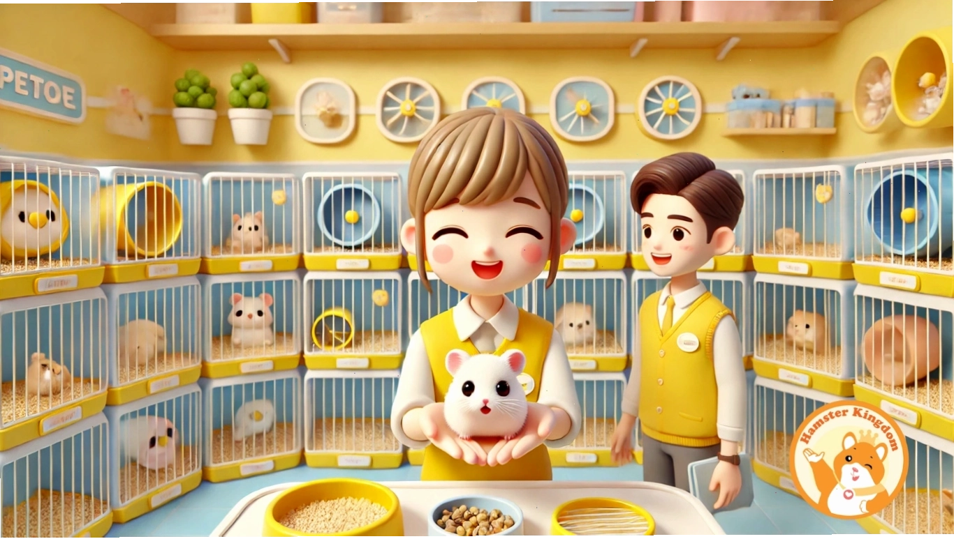 Hamster Winter White và Hamster Campbell có giá tương đương