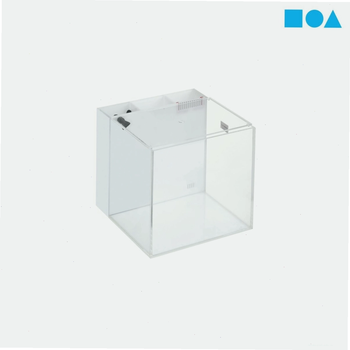 Hồ cá thủy sinh mini đẹp với đá và lũa tạo cảnh quan