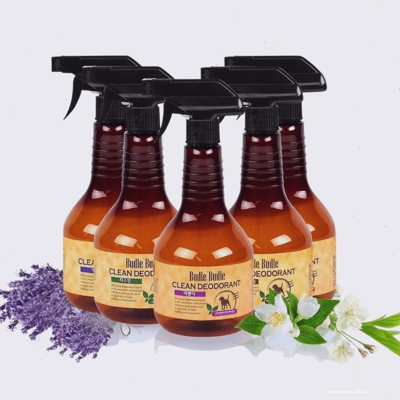 Xịt Khử Mùi Dưỡng Lông Chó Mèo Budle Clean Deodorant