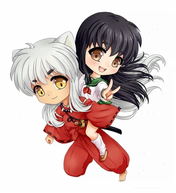 Ảnh Chibi đôi tình yêu ngộ nghĩnh