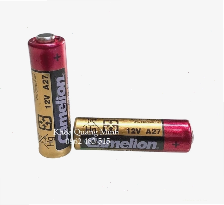 Pin điều khiển cửa cuốn loại 12V A27