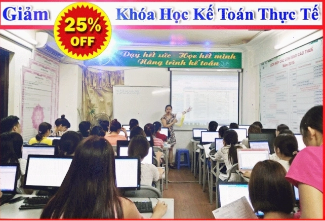 Giảm 25% học phí khóa học kế toán online giúp nâng cao năng lực quản trị