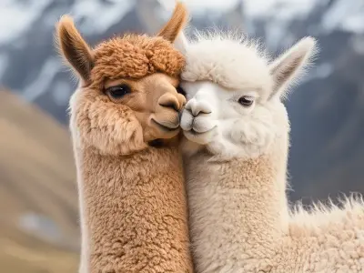 Những hình ảnh lạc đà Alpaca đáng yêu khiến bạn mê mẩn